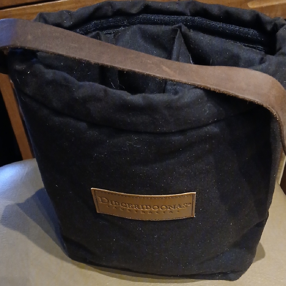 Didgeridoonas Black and Brown Cooler Bag
